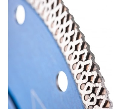 Диск алмазный отрезной 180*25,4 Hilberg Турбо ультратонкий х-тип HM404