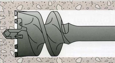 Проломной бур SDS MAX 68x280мм по бетону