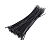 Стяжки нейлоновые 4.8x250мм хомуты 100шт.черные